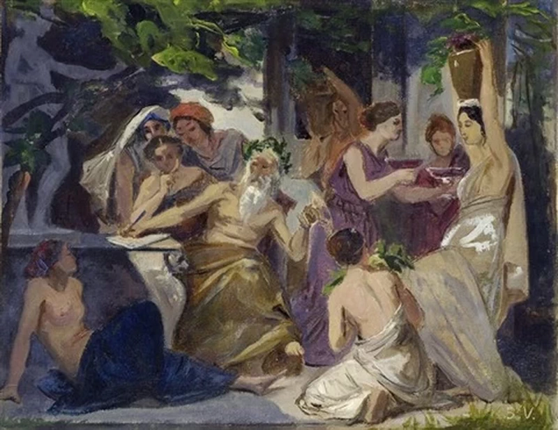 Scena mitologica